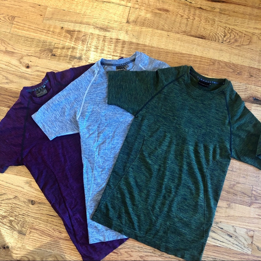 Men’s Alphalete shirts. Size M